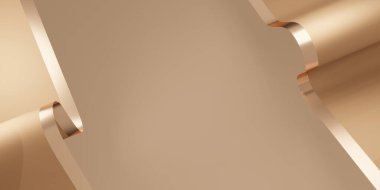 Dekorasyon için parlak kurdele arkaplanı titreşimi 3 boyutlu illüstrasyon