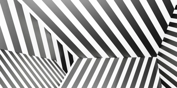 Zebra Desenli Arkaplan Paralel Çizgileri Köşegen Siyah Beyaz Boyutlu Illüstrasyon — Stok fotoğraf