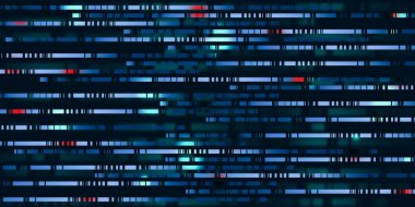 teknoloji arkaplan ışık çizgileri ve bulanık 3 boyutlu illüstrasyon