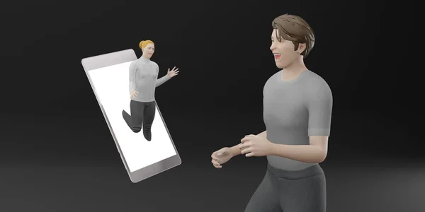 ⬇ Скачать Картинки 3d Человечки Взаимодействие, Стоковые Фото 3d.