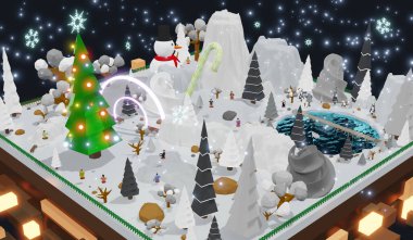 Metaverse Mutlu Yıllar Görseller Partisi Sosyal Ağ İnsanlar ve Faaliyetler Sosyal Bağlantı Metaverse 3D Resimler