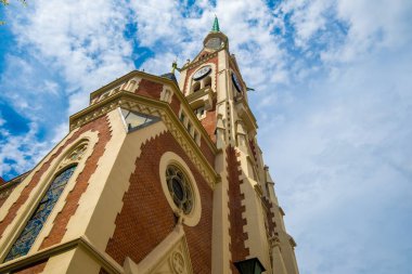 Viyana 'da güzel bir kilise manzarası