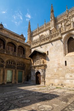 Beautiful view of Cathedral of Granada in Spain;