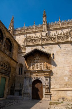 Beautiful view of Cathedral of Granada in Spain