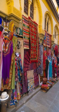 View of the old Alcaiceria arab market.