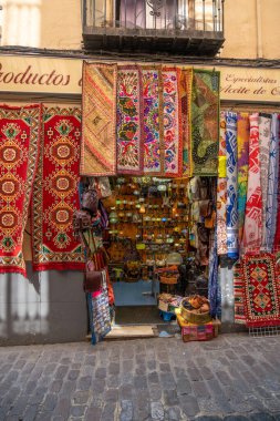 View of the old Alcaiceria arab market.