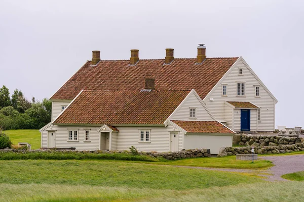 Naerboe Norway 2020 July Old Priest House Haa Gamle Prestegard — Stock Photo, Image