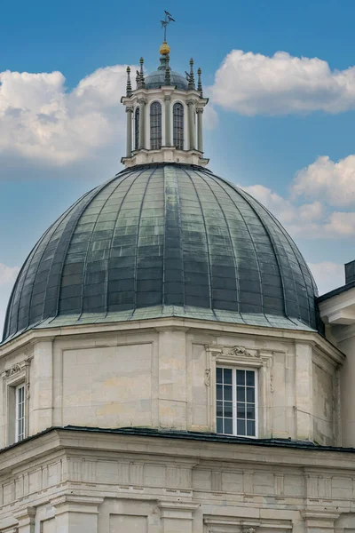 Vilnius Lituania 2020 Marzo Campanario Catedral Basílica San Estanislao San —  Fotos de Stock