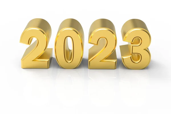 Ilustracja Szczęśliwego Nowego Roku 2023 — Zdjęcie stockowe