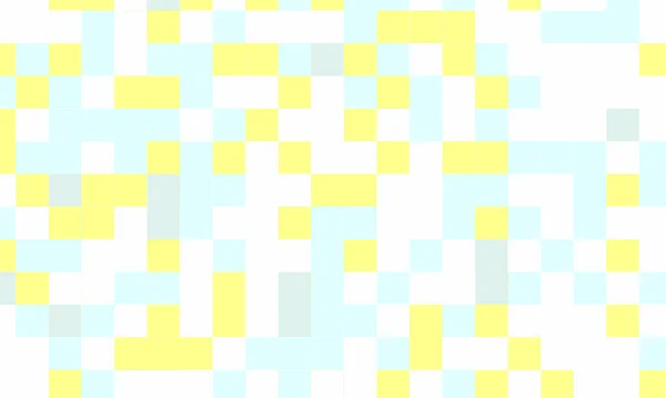 Abstract Vierkant Pixel Mozaïek Kleurrijke Achtergrond Geometrisch Naadloos Patroon Pastelkleuren — Stockfoto