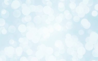 Mavi beyaz odak bulanık arka plan. Arkaplan ve duvar kağıdı Noel için soyut bokeh yumuşak ışık gradyanı.