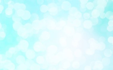 Mavi beyaz odak bulanık arka plan. Arkaplan ve duvar kağıdı Noel için soyut bokeh yumuşak ışık gradyanı.