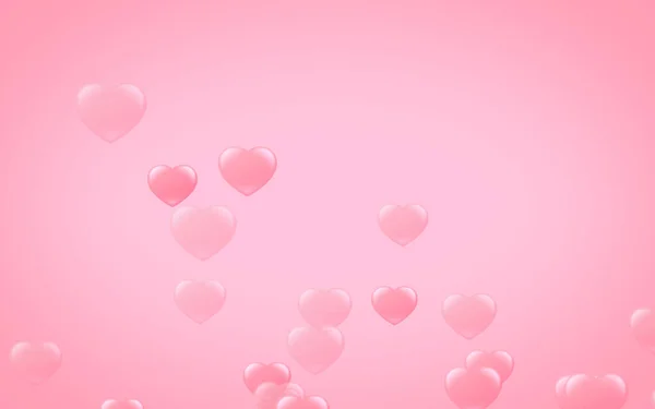 Červené Růžové Srdce Valentýn Abstraktní Pozadí Srdcem — Stock fotografie
