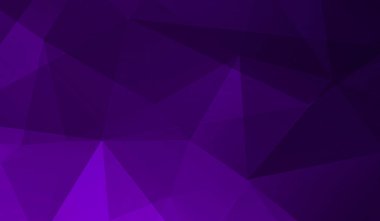 Soyut mor eğimli üçgen arkaplan. Üç boyutlu üçgenler. modern duvar kağıdı.