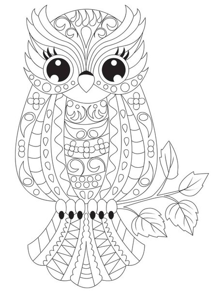 Kids coloring book page