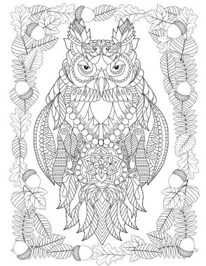 Yetişkin kitap sayfa boyama