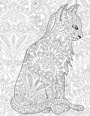 Yetişkin kitap sayfa boyama