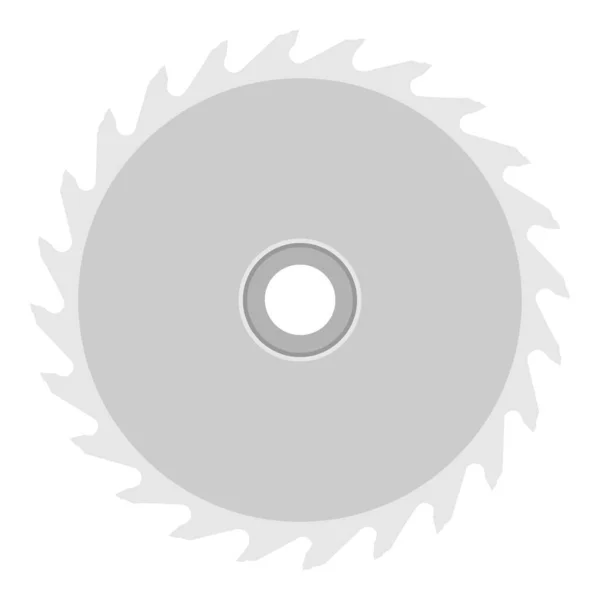 Circular saw blade isolated on white background — Stock Photo, Image