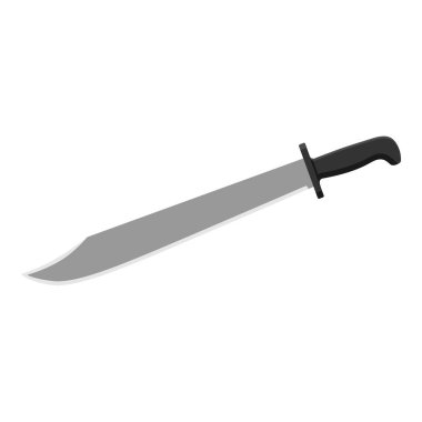 Beyaz arkaplanda pala vektörü izole edildi