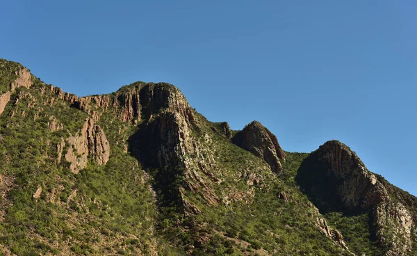 Kuperad Bergskedja Langebergbergen Sydafrikas Karoo — Stockfoto