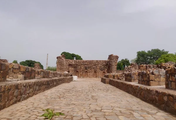 Feroz Shah Kotla Nebo Kotla Byla Pevnost Postavená Feroz Shah — Stock fotografie