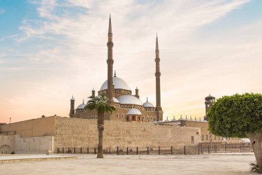 Muhammed Ali 'nin Camii Kahire' deki Kale 'nin kalbinde.
