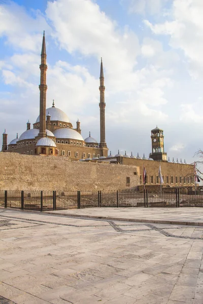 Muhammed Ali Nin Camii Kahire Deki Kale Nin Kalbinde — Stok fotoğraf