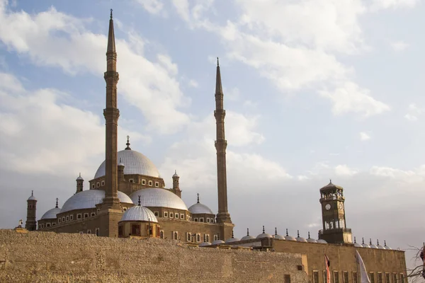 Mezquita Muhammad Ali Corazón Ciudadela Cairo Egipto — Foto de Stock
