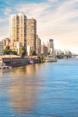 Mısır, Kahire 'deki Nil seti manzarası çok güzel.