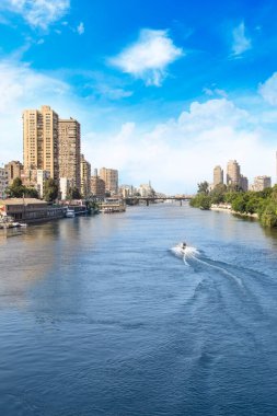Mısır, Kahire 'deki Nil seti manzarası çok güzel.