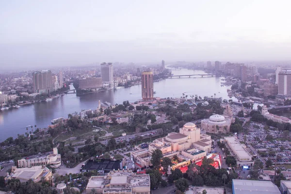 Cairo Egipto Diciembre 2021 Hermosa Vista Del Centro Cairo Isla — Foto de Stock