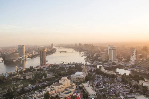 Kairo Ägypten Dezember 2021 Schöne Aussicht Auf Das Zentrum Von — Stockfoto