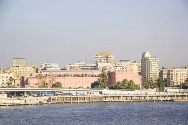 Cairo Egypt Декабря 2021 Красивый Вид Набережную Нила Центре Каира — стоковое фото