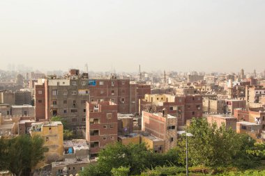 Beautiful view of the old city in the center of Cairo, Egypt