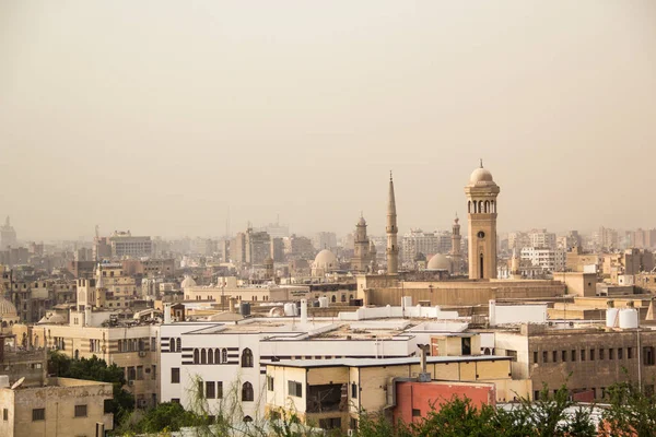 Prachtig Uitzicht Oude Stad Het Centrum Van Caïro Egypte — Stockfoto