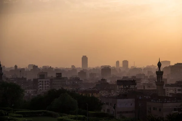Prachtig Uitzicht Oude Stad Het Centrum Van Caïro Egypte — Stockfoto