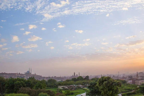 Muhammed Ali Nin Camii Kahire Deki Kale Nin Kalbinde — Stok fotoğraf