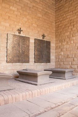 Mısır, Kahire 'nin merkezindeki güzel Nil seti manzarası