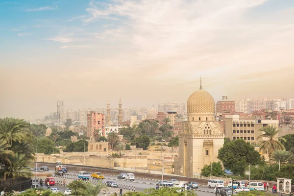 Красивый Вид Старый Город Центре Каира Египет — стоковое фото