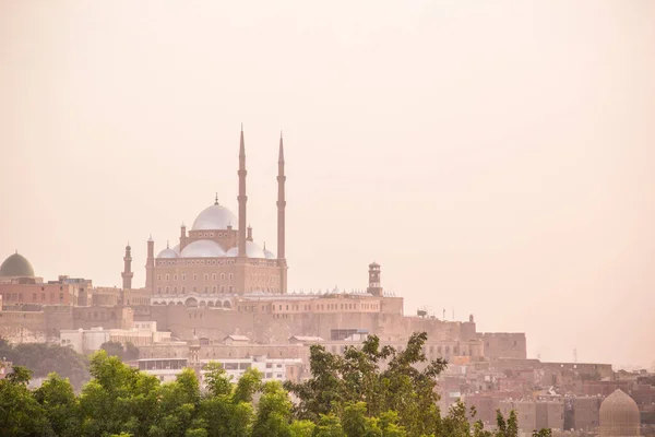 Mesquita Muhammad Ali Coração Cidadela Cairo Egito — Fotografia de Stock