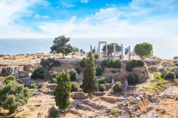 Beautiful View Ancient Voice Byblos Also Known Jubayl Jebeil Lebanon — Fotografia de Stock