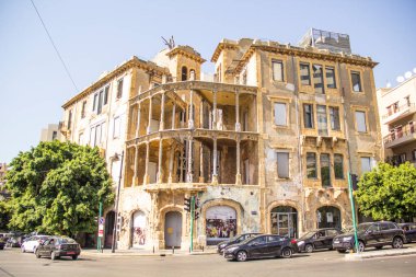 Beyrut, Lübnan 'daki Beyrut Müzesi' nin güzel manzarası