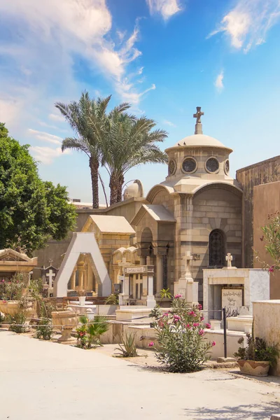 Old Cemetery Coptic Cairo Masr Qadima District Old Cairo Egypt — Foto de Stock