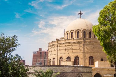 Church of St. George in the Coptic Cairo district of Old Cairo, Egypt