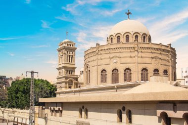 Church of St. George in the Coptic Cairo district of Old Cairo, Egypt