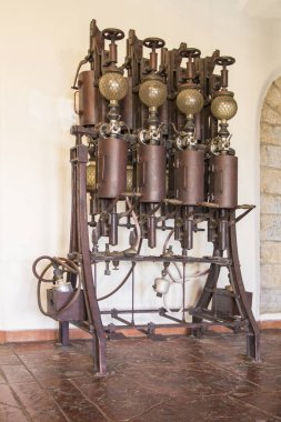 Nice view inside the winery