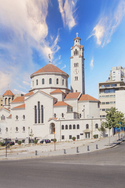 Фото Армянского католического собора Святого Григория в Бейруте, Ливан