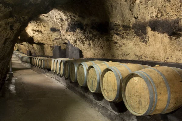 Nice view inside the winery