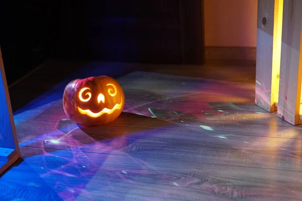 Halloween Jack Linterna Dancehall — Foto de Stock