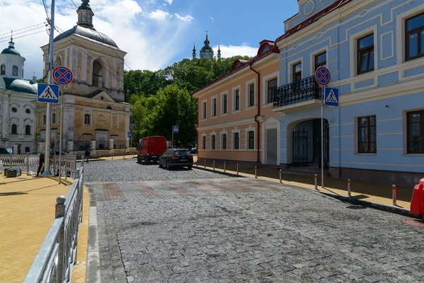 Renovated Street New Asphalt Tiles — Stock Photo, Image